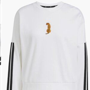 Leopard Embroidered Sweatshirt